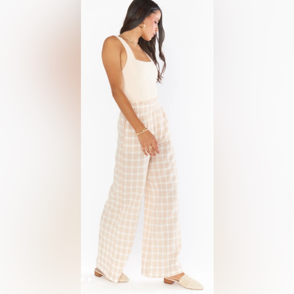 Show me your mumu NWT roitman plaid pants